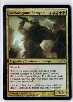 Borborygmos Enraged MP* FOIL Gatecrash ENGLISH 147/249 mtg -UnltdCards - Image 1