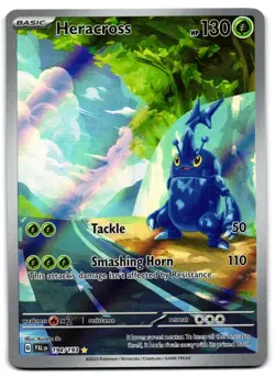 Heracross 194/193 - 🌊 Paldea Evolved Illustration Rare Pokemon TCG 🖤 - LP - Image 1