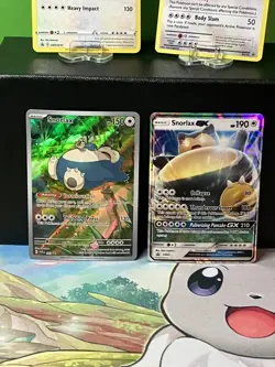 Snorlax Black Star Promo LOT of 4 Pokemon SWSH032 051 SM05 XY179 LPNM or better - Image 3