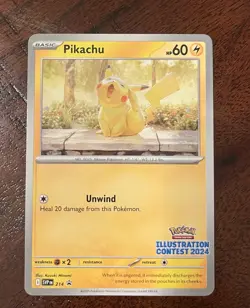 Pokemon Illustration Contest 24 - Toxtricity Ex 215, Pikachu 214, Feraligatr 213 - Image 2