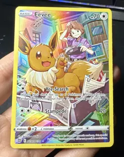 Eevee TG11/TG30 Pokemon Brilliant Stars Trainer Gallery Ultra Rare NM - Image 1