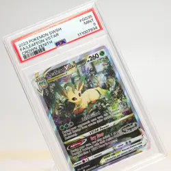 Pokemon TCG - Leafeon VSTAR Ultra Rare GG35/GG70 Crown Zenith - PSA 9 Mint - Image 1
