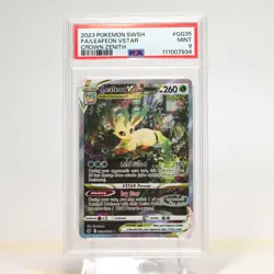 Pokemon TCG - Leafeon VSTAR Ultra Rare GG35/GG70 Crown Zenith - PSA 9 Mint - Image 2