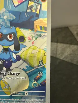 Riolu 215/198 SV01: Scarlet & Violet Base Set Illustration Rare Holo Pokemon - Image 3