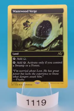 MTG Wastewood Verge (First-Place Foil) Aetherdrift Foil #505 - Image 1