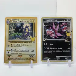 Light Toxtricicity SWSH137 And Hydreigon SWSH138 Promos Pokemon Celebrations - Image 1