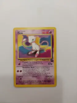 Mew 2000 Pokemon Black Star Promo #8 Moderately PLAYED Non Holo - Image 1