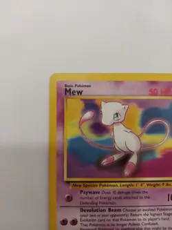 Mew 2000 Pokemon Black Star Promo #8 Moderately PLAYED Non Holo - Image 2
