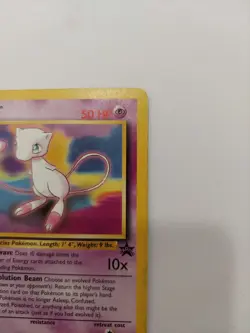 Mew 2000 Pokemon Black Star Promo #8 Moderately PLAYED Non Holo - Image 3