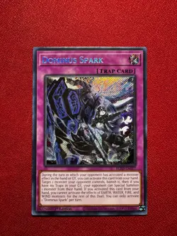 Yugioh Dominus Spark BLZD-EN077 Secret Rare 1st Edition NM - Image 2