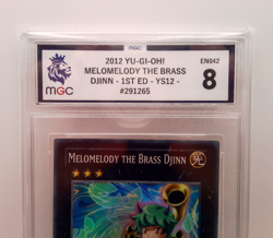 Melomelody the Brass Djinn 1st Edition Yu-Gi-Oh! XYZ Symphony Deck 2012 MGC 8 - Image 2