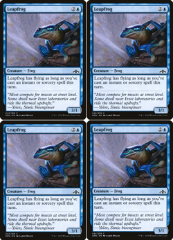 Leapfrog X4 Guilds of Ravnica #42 MTG Magic the Gathering NM 2Fire Games - Image 1
