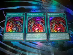 3x Predaprimitive 1st Edition Super Rare BLZD-EN055 Yu-Gi-Oh! - Image 1