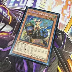 Yugioh! Tri-Brigade Springans Kitt BPRO-EN025 Burst Protocol 1st Edition NM - Image 2