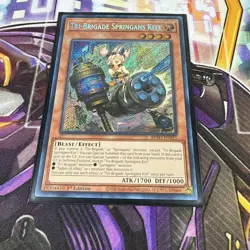 Yugioh! Tri-Brigade Springans Kitt BPRO-EN025 Burst Protocol 1st Edition NM - Image 4