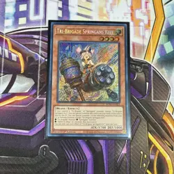 Yugioh! Tri-Brigade Springans Kitt BPRO-EN025 Burst Protocol 1st Edition NM - Image 5