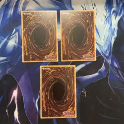 Yugioh! Synchro Chase LED6-EN026 x3 Playset Ultra Rare Unlimited VLP/NM - Image 2