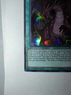 Yu-Gi-Oh the Claw of Hermos DRL3-EN067 Ultra Rare 1st Edition X3 - Image 2
