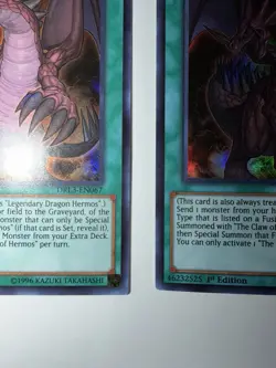 Yu-Gi-Oh the Claw of Hermos DRL3-EN067 Ultra Rare 1st Edition X3 - Image 4