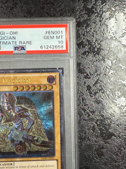 2013 YUGIOH! DARK MAGICIAN YSYR-ULTIMATE RARE #EN001 💎 PSA 10 - Image 2