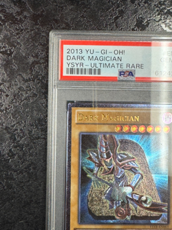 2013 YUGIOH! DARK MAGICIAN YSYR-ULTIMATE RARE #EN001 💎 PSA 10 - Image 3