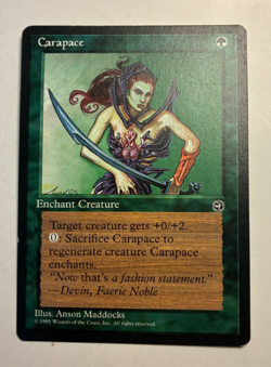 MTG Homelands Carapace 84B LP Common - Image 1