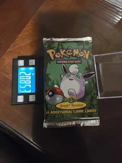 JigglyPuff 1999 Pokemon Jungle Booster Pack "HEAVY 20.853g" 742818061384 - Image 1