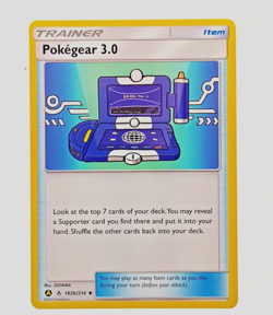 Pokegear 3.0-182b/214 Alternate Art Promo Pokemon TCG 2020 Trainer Toolkit NM - Image 1