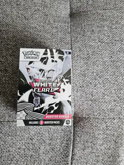 Pokwmon Trading Card Game Pokemon WHITE Flare BOOSTER bundle SEALED English - Image 1