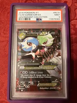 PSA 9 Pokemon 2016 XY Generations Radiant Collection Gardevoir EX Full Art - Image 1