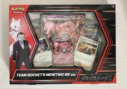 Team Rocket’s Mewtwo EX Box Pokemon TCG NEW / SEALED - Image 1