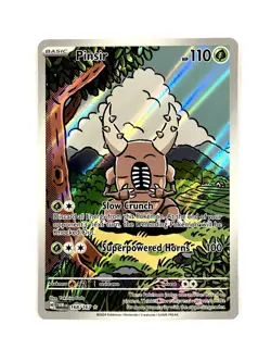 Pinsir 168/167 Sv06: Twilight Masquerade Holo Illustration Rare Pokemon TCG NM - Image 1