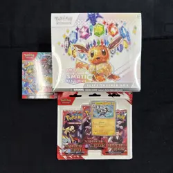Pokemon Prismatic Evolution ETB Journey Together Bundle, Destined Rivals Blister - Image 1