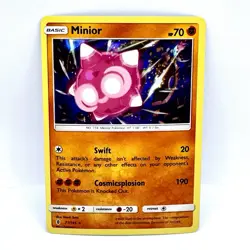 Minior - 77/145 - Holo Rare, Sun & Moon: Guardians Rising Pokemon TCG LP - Image 1