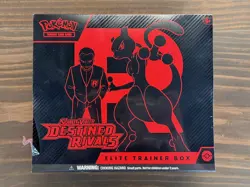 Pokemon Destined Rivals Elite Trainer Box Brand New Factory Sealed (SEAL TEAR) - Image 1