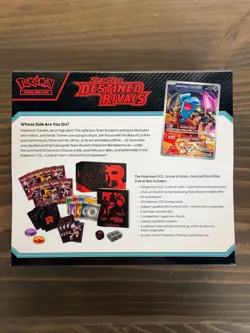 Pokemon Destined Rivals Elite Trainer Box Brand New Factory Sealed (SEAL TEAR) - Image 4