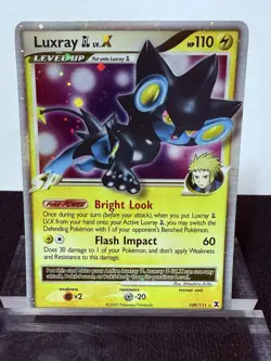 2009 Luxray GL Lv.X - Rising Rivals - Holo Rare Pokemon TCG LP/NM - Image 1
