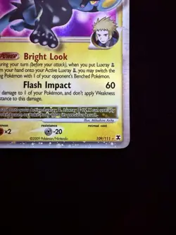 2009 Luxray GL Lv.X - Rising Rivals - Holo Rare Pokemon TCG LP/NM - Image 5