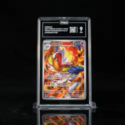 2024 POKEMON TWILIGHT MASQUERADE ILLUSTRATION RARE#173 INFERNAPE PSA TAG 9 - Image 1