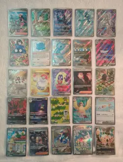 Pokemon TCG Scarlet Violet Lot Of 25 Secret Rares,SIR, AIR, Full Art, Chase,M/NM - Image 2