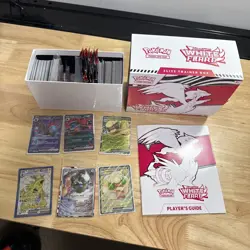 Pokemon TCG OPENED White Flare Elite Trainer Box - Includes Sealed Promo - Image 1