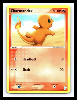 💥 2006 Pokemon - EX Trainer Kit 2 - Plusle & Minun Charmander - Non Holo # 2/12 - Image 1