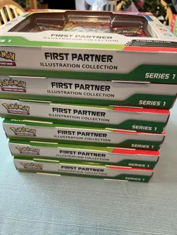 Pokemon First Partner Illustration Collection Series 1 - Lot of 6 SAME DAY SHIP✅ - Image 2