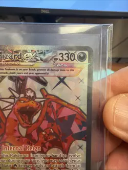 Shiny Charizard EX Promo SVP 074 Pokemon SV Paldean Fates Near Mint🤩📈 - Image 2