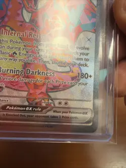 Shiny Charizard EX Promo SVP 074 Pokemon SV Paldean Fates Near Mint🤩📈 - Image 3