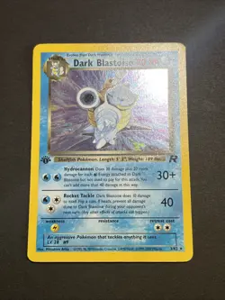 Pokemon Dark Blastoise 1st Edition Holo Rare Team Rocket 3/82 LP/NM - Image 4