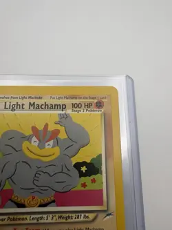 Pokemon Light Machamp 25/105 Neo Destiny Regular Rare 1st Edition 041 NM 🔥 - Image 4