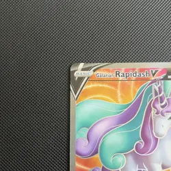 Pokemon Galarian Rapidash V 167/198 Chilling Reign Ultra Rare Full Art Holo 210… - Image 4
