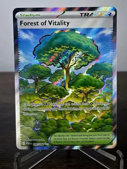 Pokemon Forest of Vitality 109/088 POR Trainer Stadium Ultra Rare Holo Odashima - Image 1
