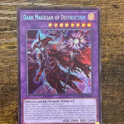 🔥Yu-Gi-Oh! Dark Magician of Destruction MZMU-EN011 Secret Rare🔥 - Image 2